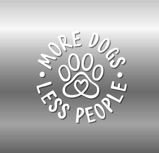 More Dogs Less People