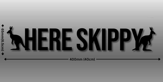 Here Skippy - Style 2