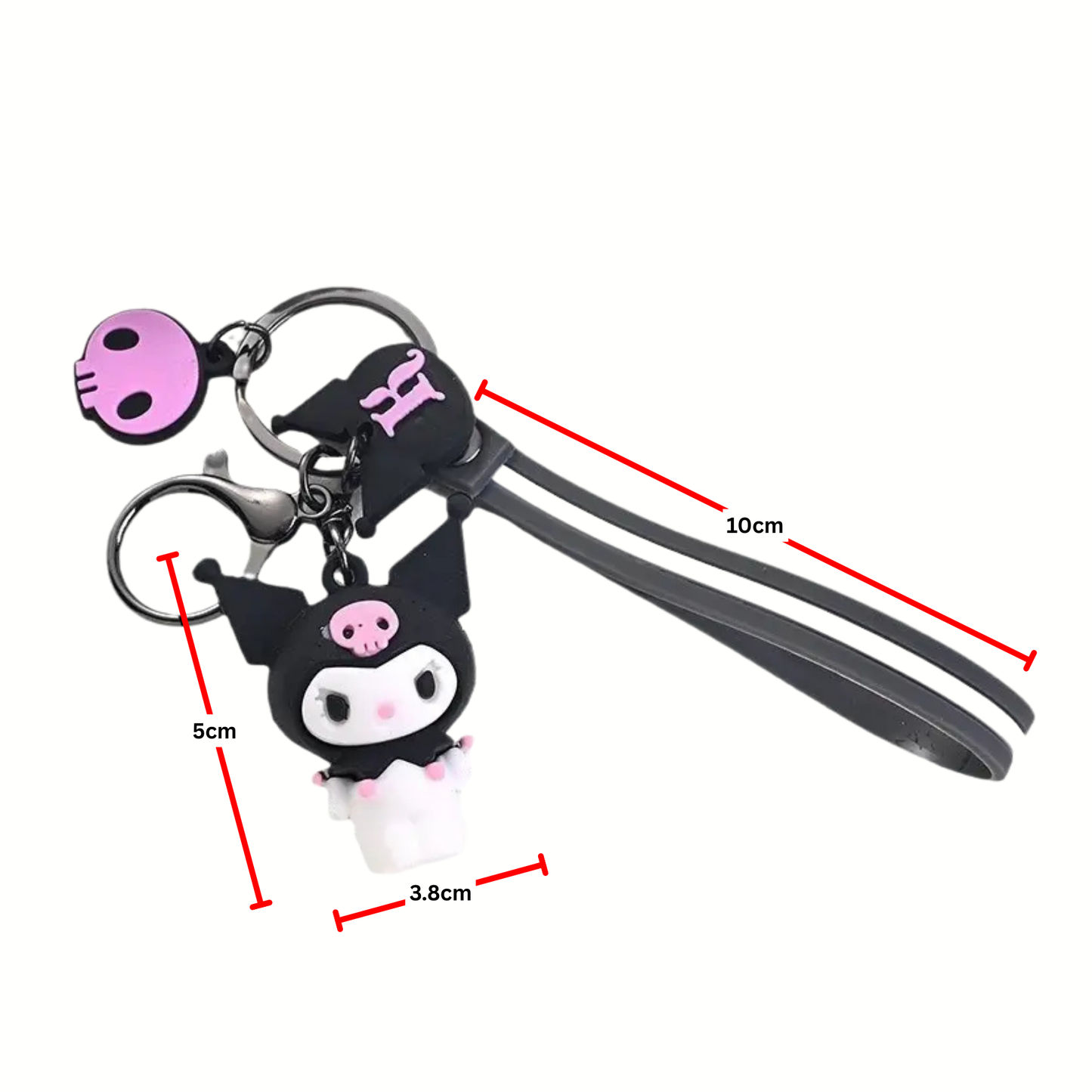 Chunky Kuromi Keyring