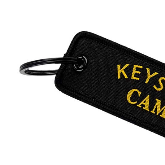 Keys to the Camper Keyring Jet Tag