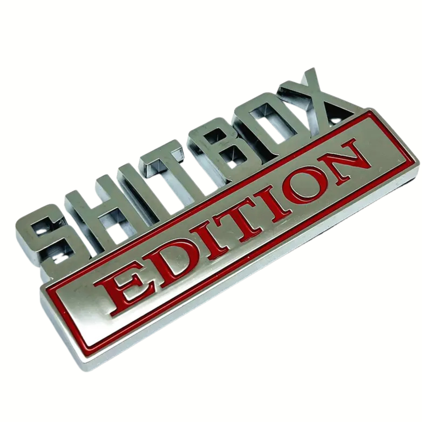 3D Shitbox Edition Badge Emblem