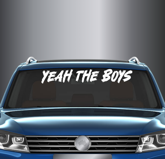 Yeah The Boys Banner