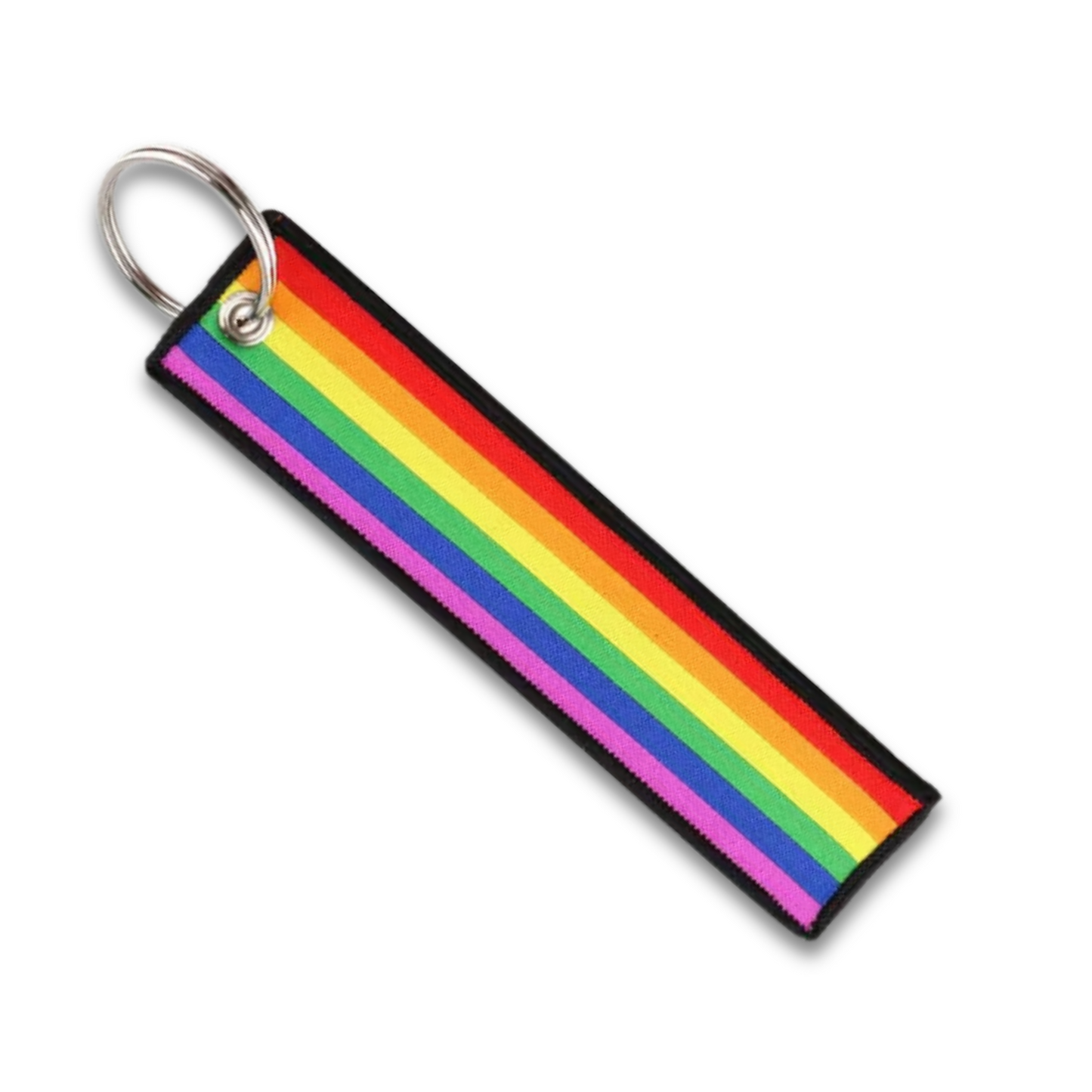 Rainbow Keyring Jet Tag