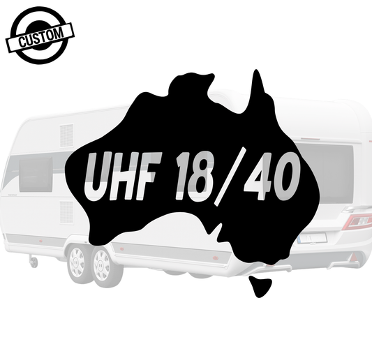 Custom UHF Decal - Aussie style