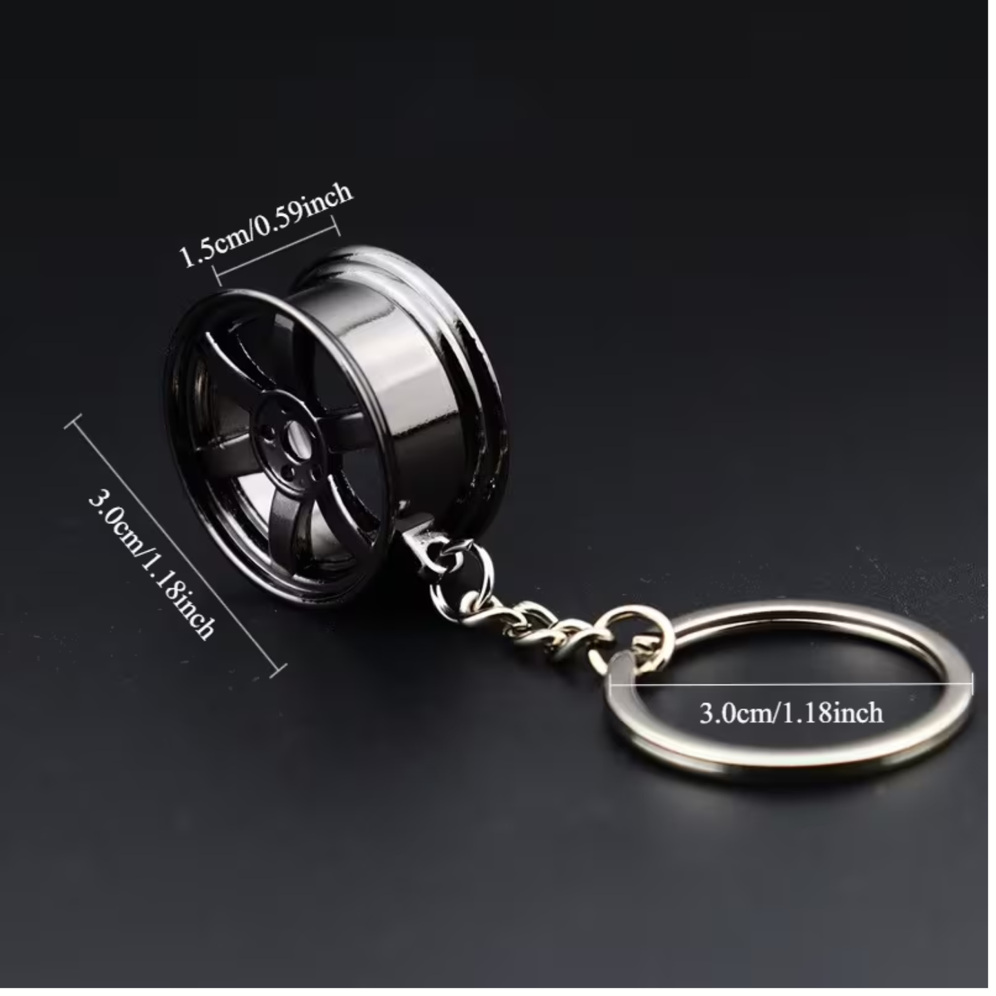 Alloy Rims Keyring