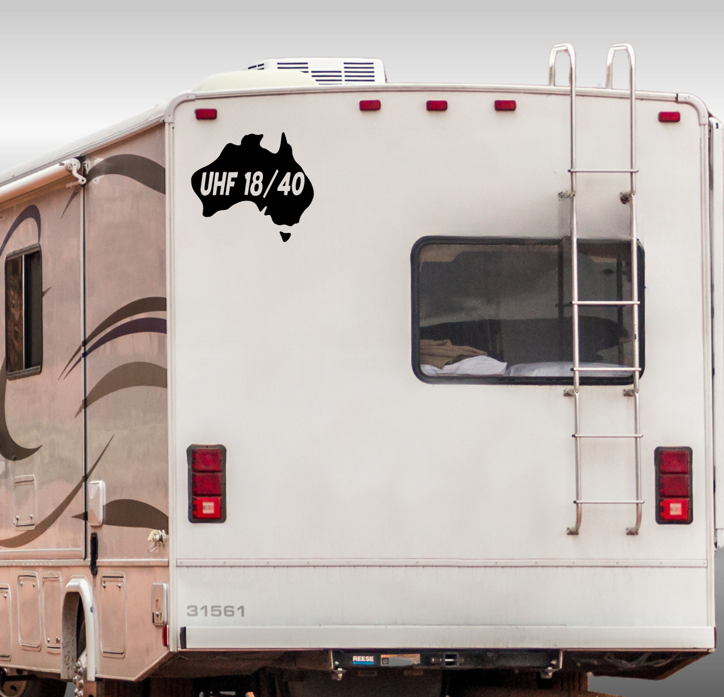 Custom UHF Decal - Aussie style
