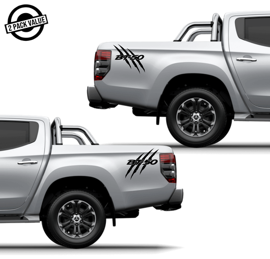 BT-50 with Claw Marks - Twin Pack