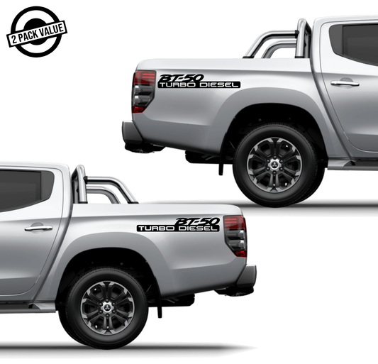 BT-50 Turbo Diesel Side Strip Twin Pack