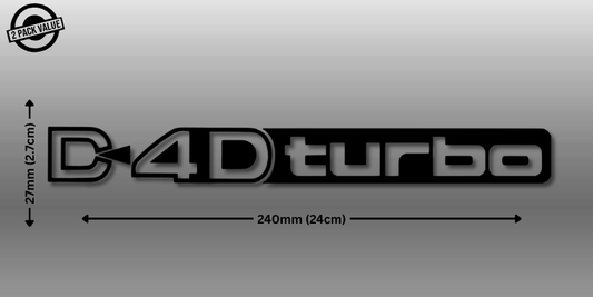 D4D Turbo Toyota Prado Landcruiser Twin Pack