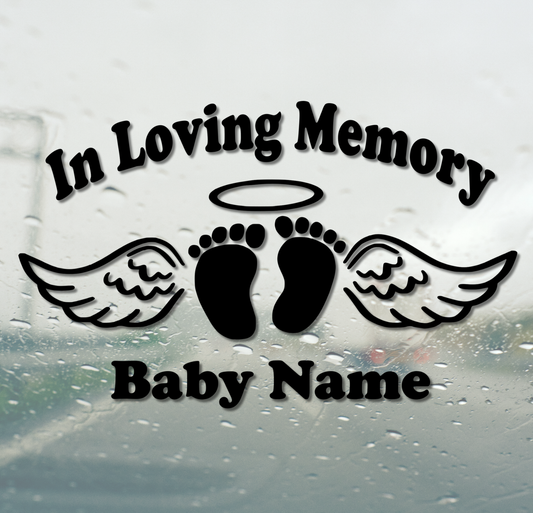 In Loving Memory Footprints Memorial