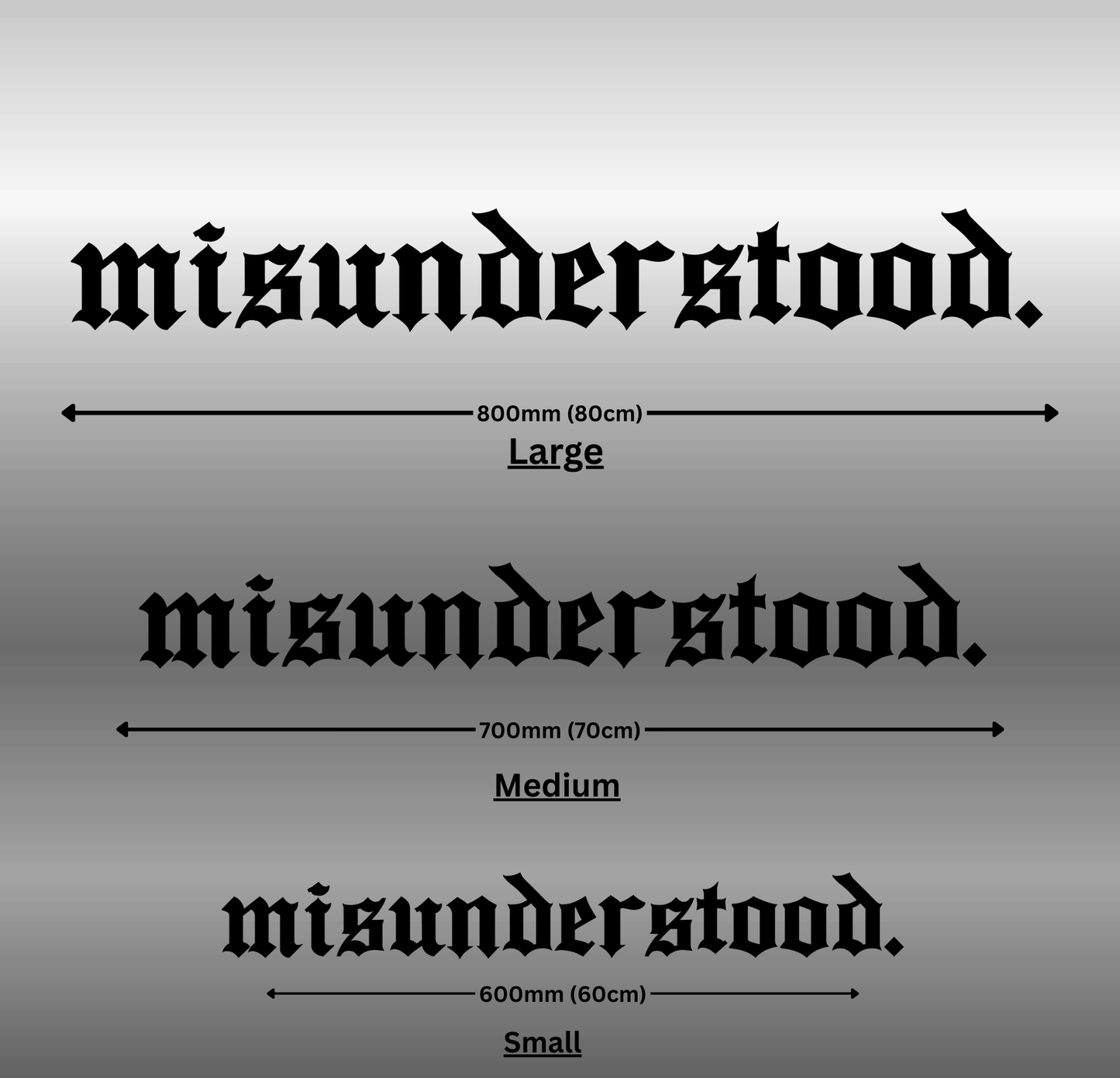 Misunderstood Banner