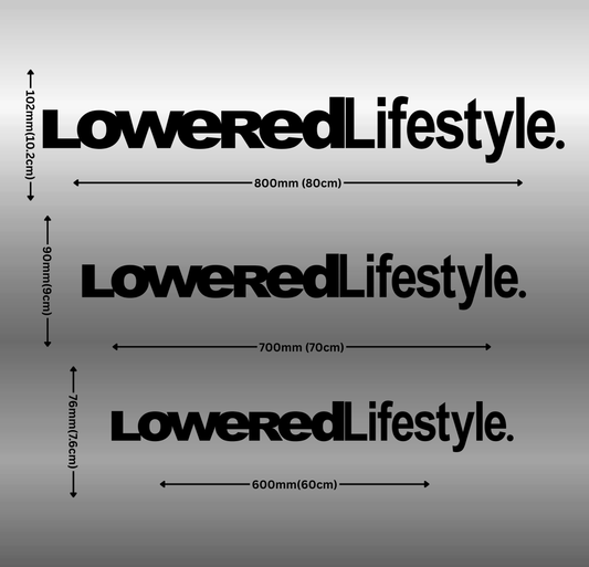 Lowered Lifestyle Banner
