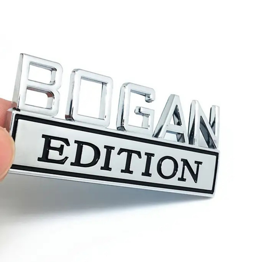 3D Silver Badge - Bogan Edition