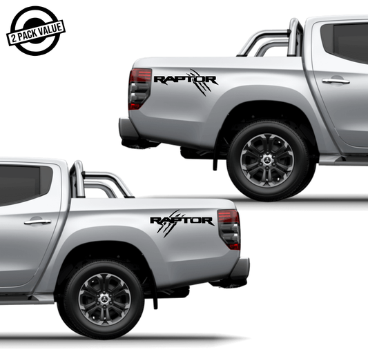 Raptor with Claw Marks - Twin Pack