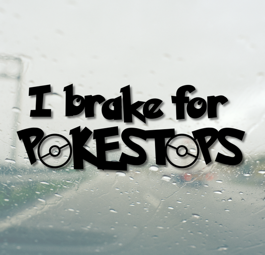 I brake for Pokestops