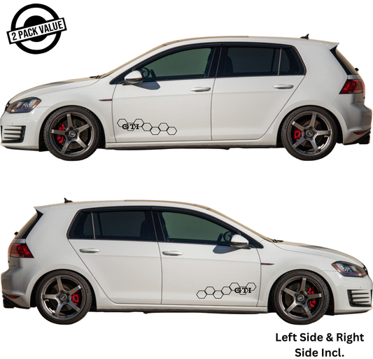 GTI Hexagonal Side Strips Twin Pack