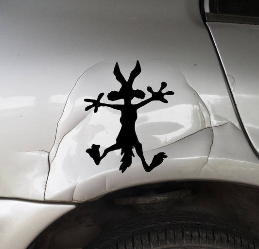 Splat Coyote - 2 Sizes Available