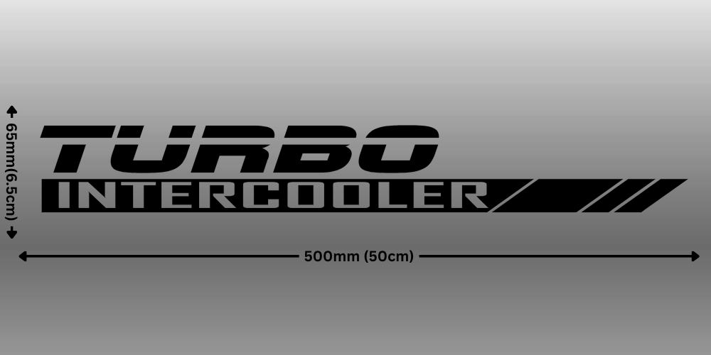 Turbo Intercooler Twin Pack