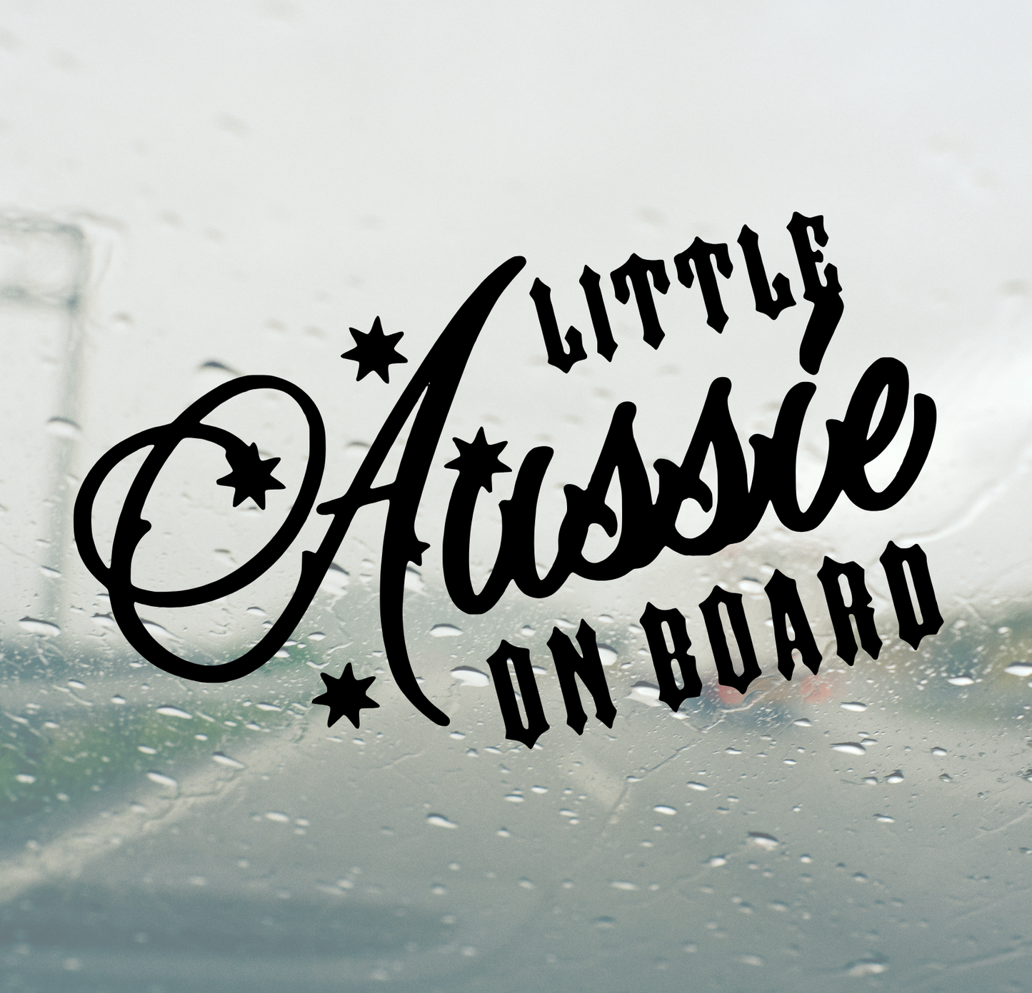 Little Aussie On Board