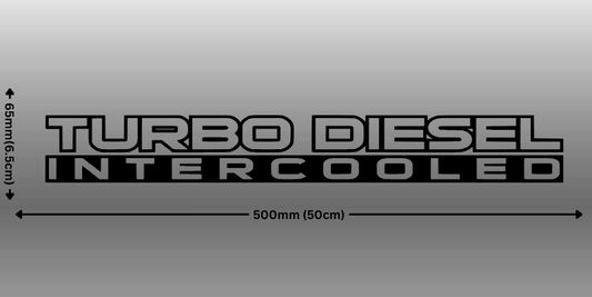 Turbo Diesel Intercooled Twin pack