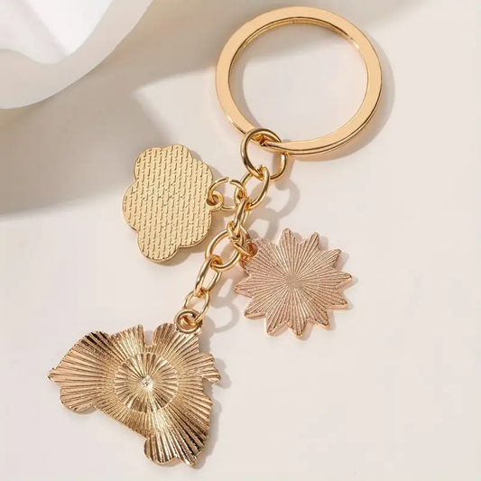 Camper With Charms Keyring