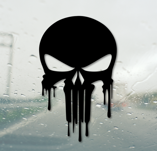 Drippin' Punisher Skull