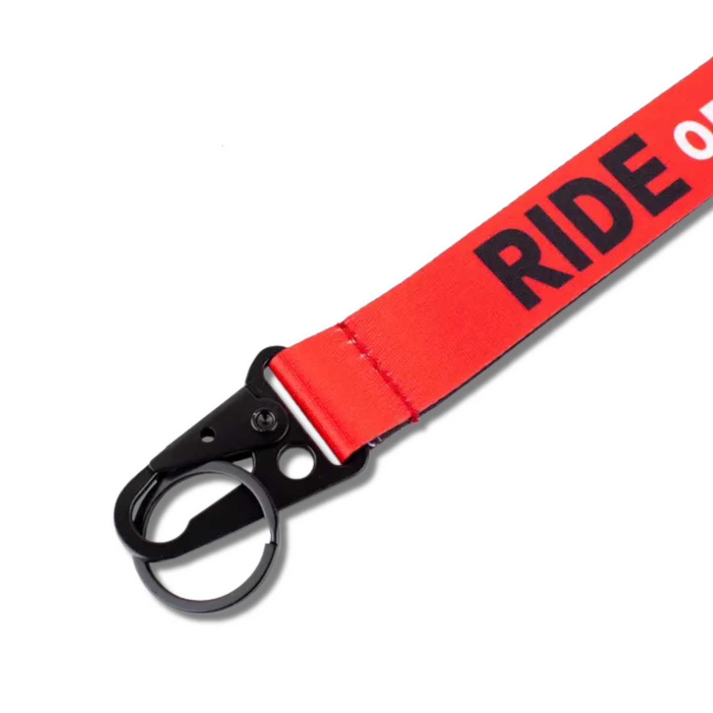 Ride or Die Wrist Strap Premium Keyring