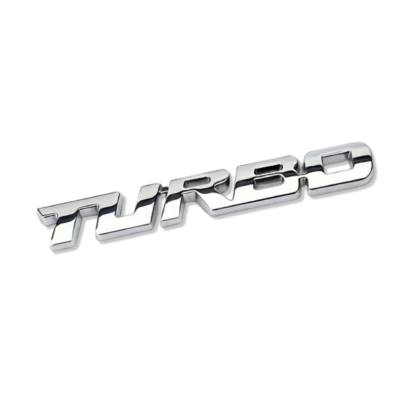 3D Metal Sticker Badge Emblem - Turbo