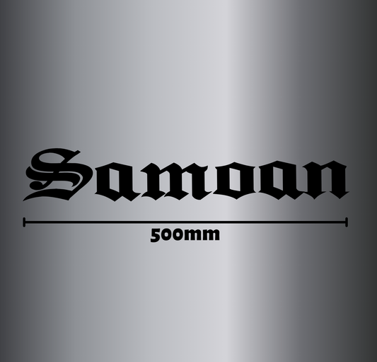 Samoan - XL Edition
