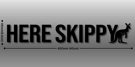 Here Skippy - Style 1