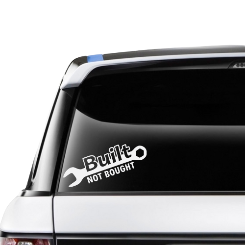 Built Not Bought (Style 2)