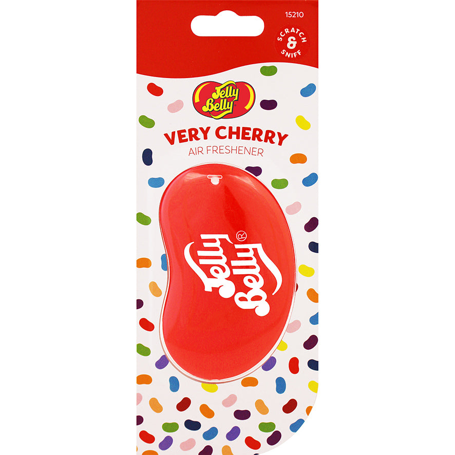 Jelly Belly 3D Car Air Freshener - Very Cherry