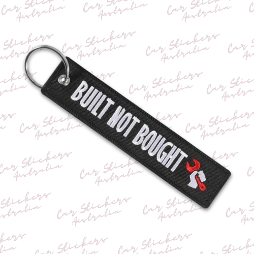 Built Not Bought Jet Tag