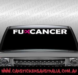 Fuck Cancer Banner (Style 1)