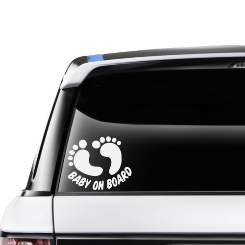 Baby On Board  w/ Feet