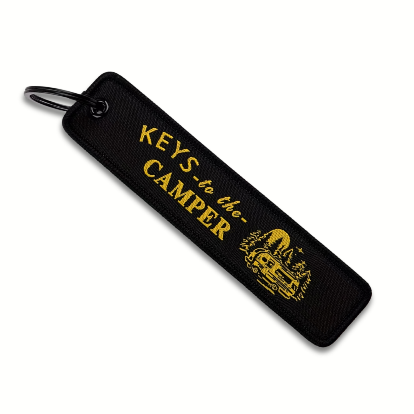 Keys to the Camper Keyring Jet Tag