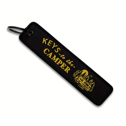 Keys to the Camper Keyring Jet Tag