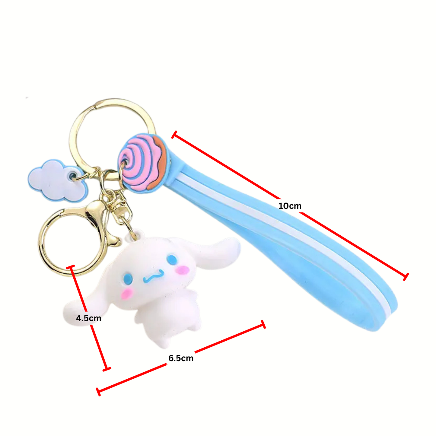 Chunky Cinnamoroll Keyring