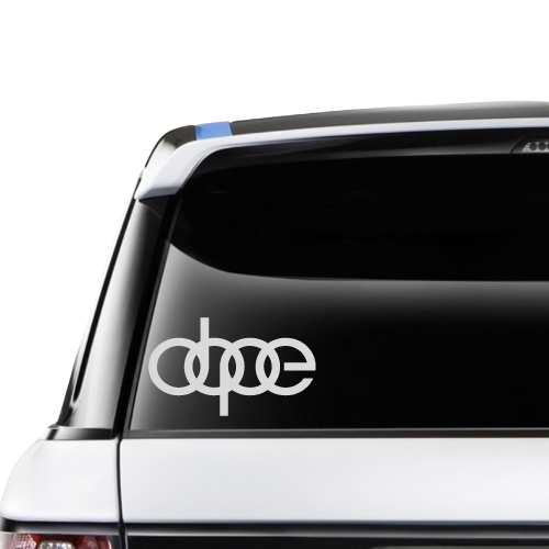 Dope Emblems Dope Logo – CarStickers Australia