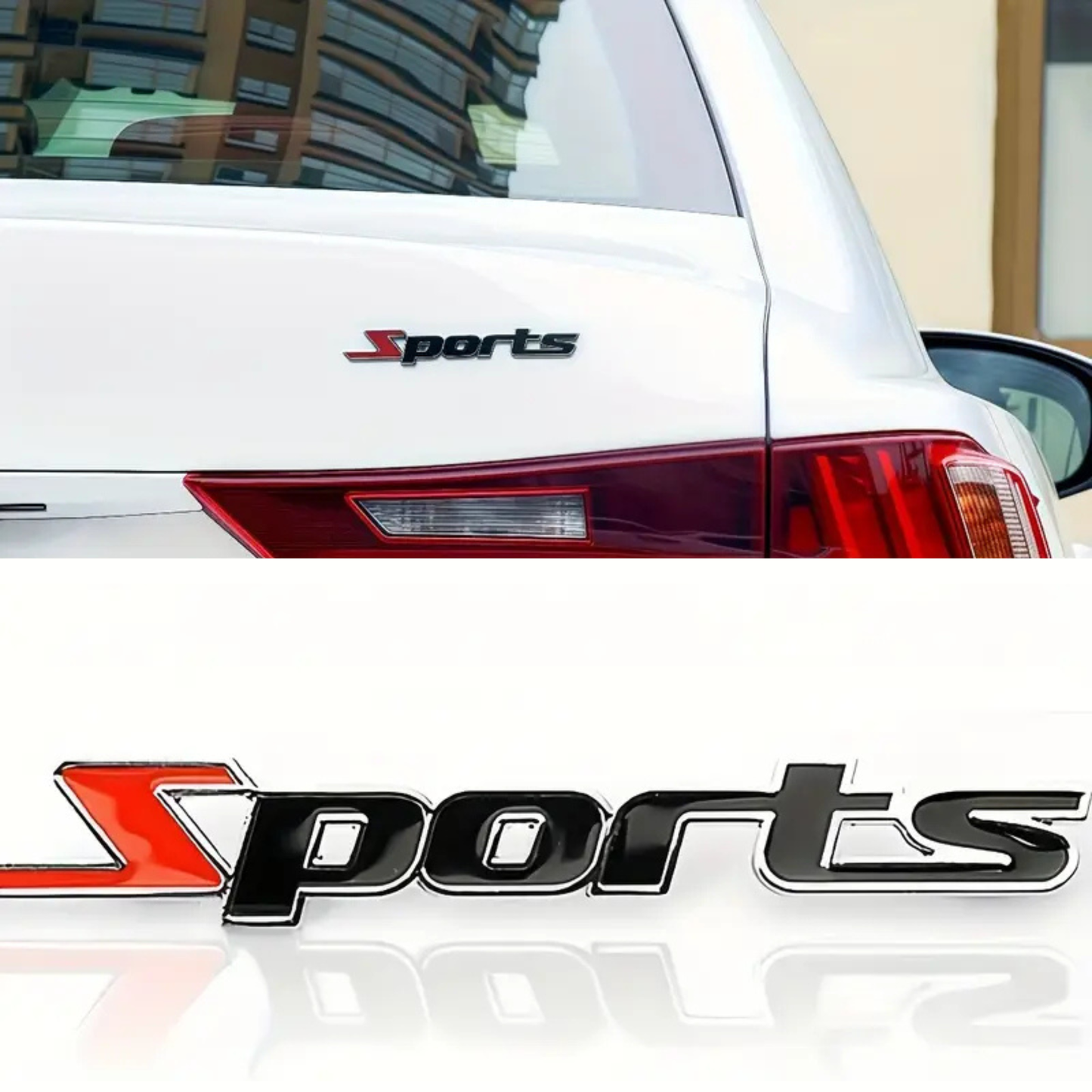 3D Pressed Metal Badge - Sports (Style 2)