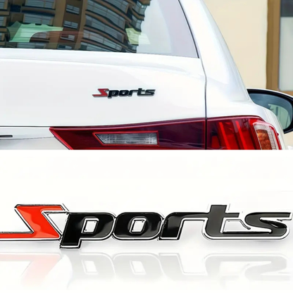 3D Pressed Metal Badge - Sports (Style 2)