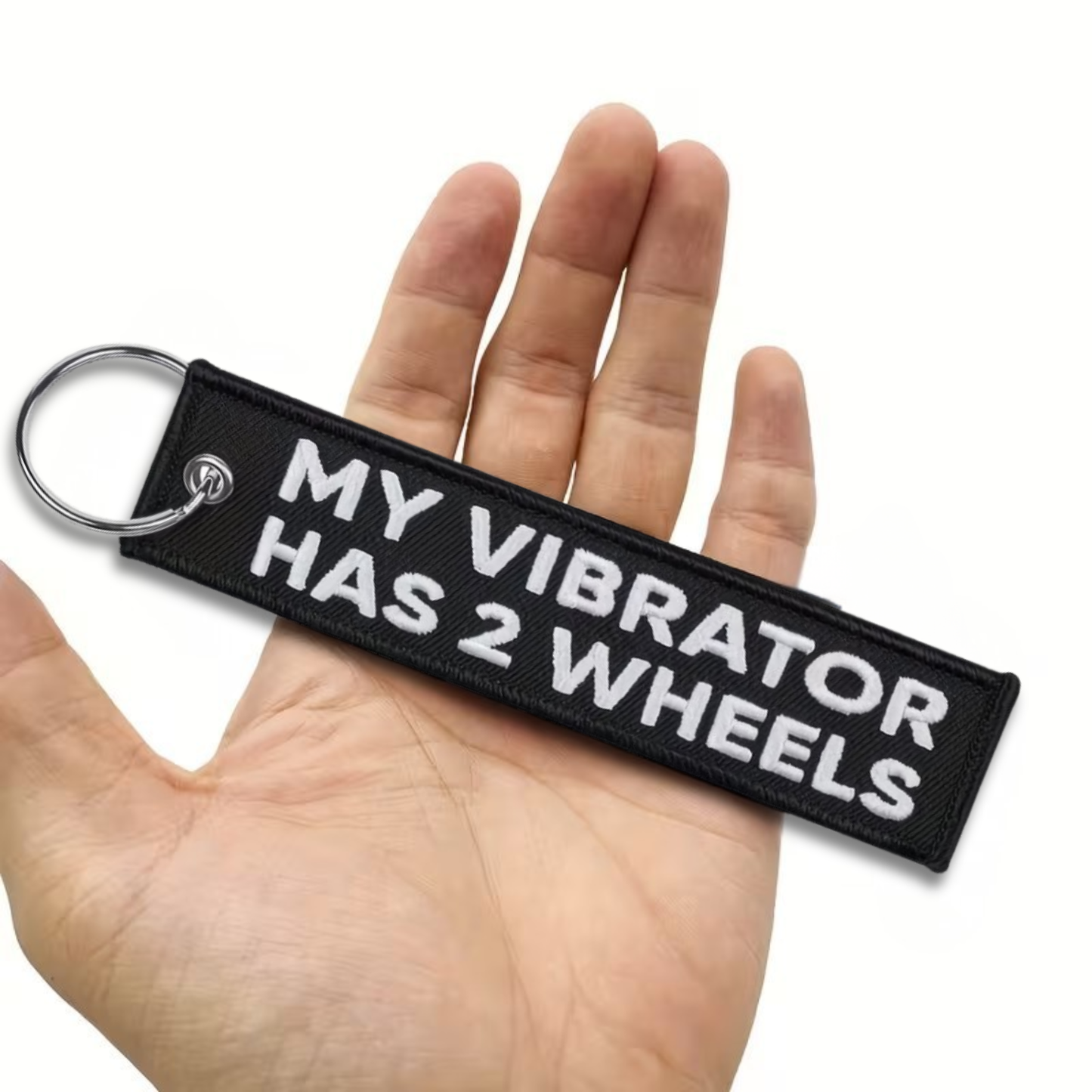 My Vibrator Has 2 Wheels Jet Tag