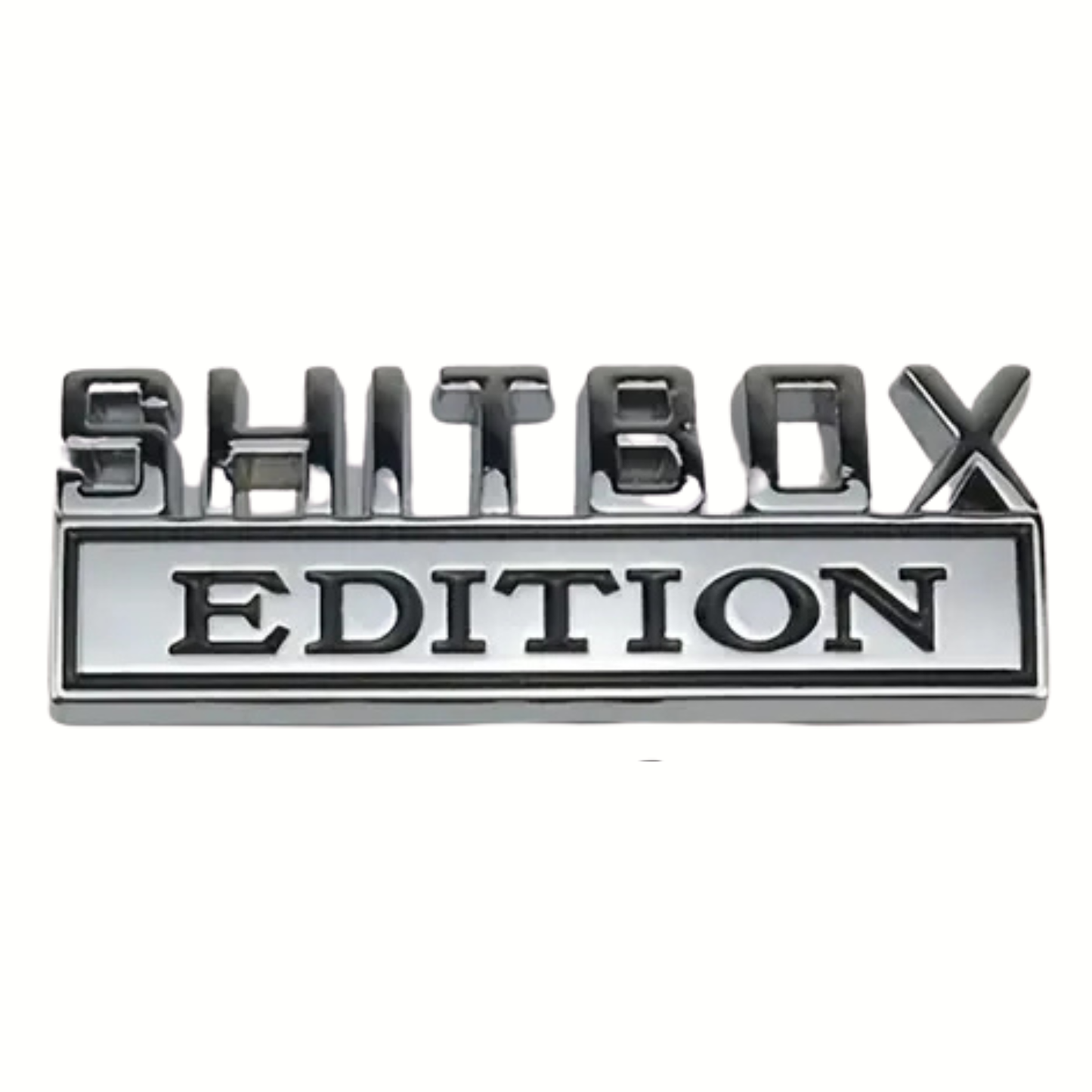 3D Shitbox Edition Badge Emblem