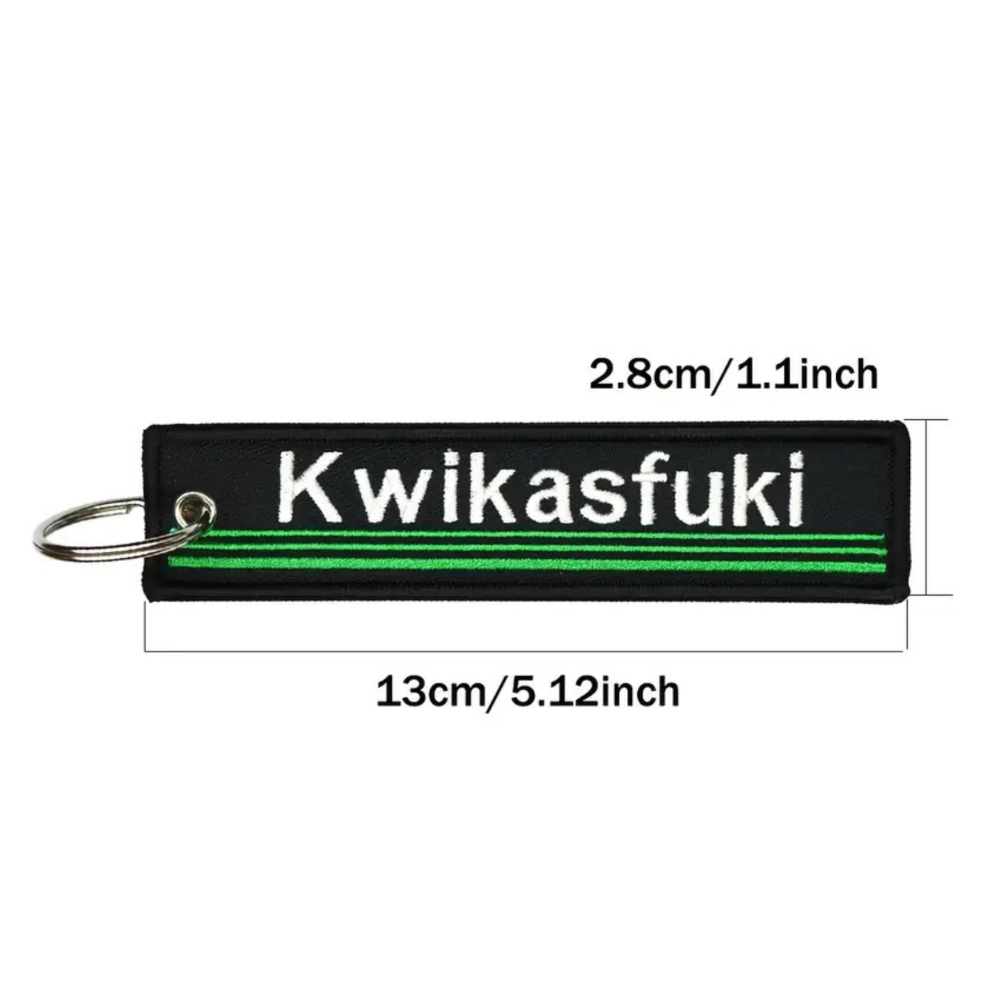 Kwikasfuki Keyring Jet Tag