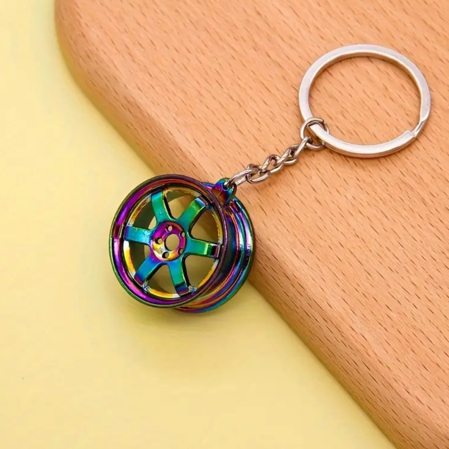 Alloy Rims Keyring