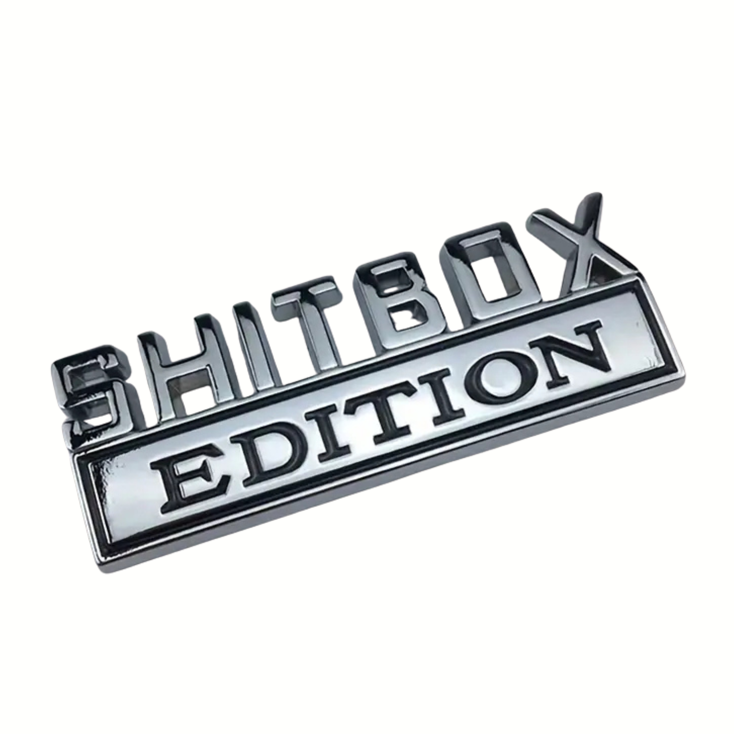 3D Shitbox Edition Badge Emblem
