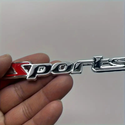 3D Pressed Metal Badge - Sports (Style 2)