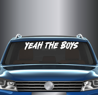 Yeah The Boys Banner
