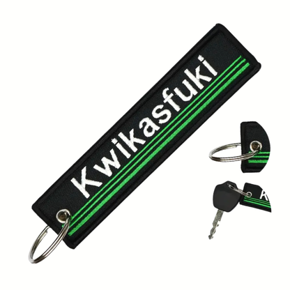 Kwikasfuki Keyring Jet Tag