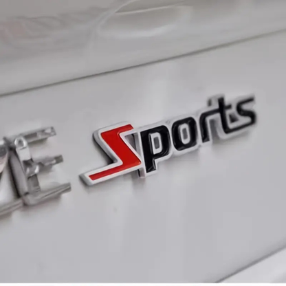 3D Pressed Metal Badge - Sports (Style 2)